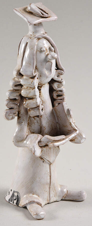 Ceramic Figurines Lawyer - No Box by Dino Bencini-1
