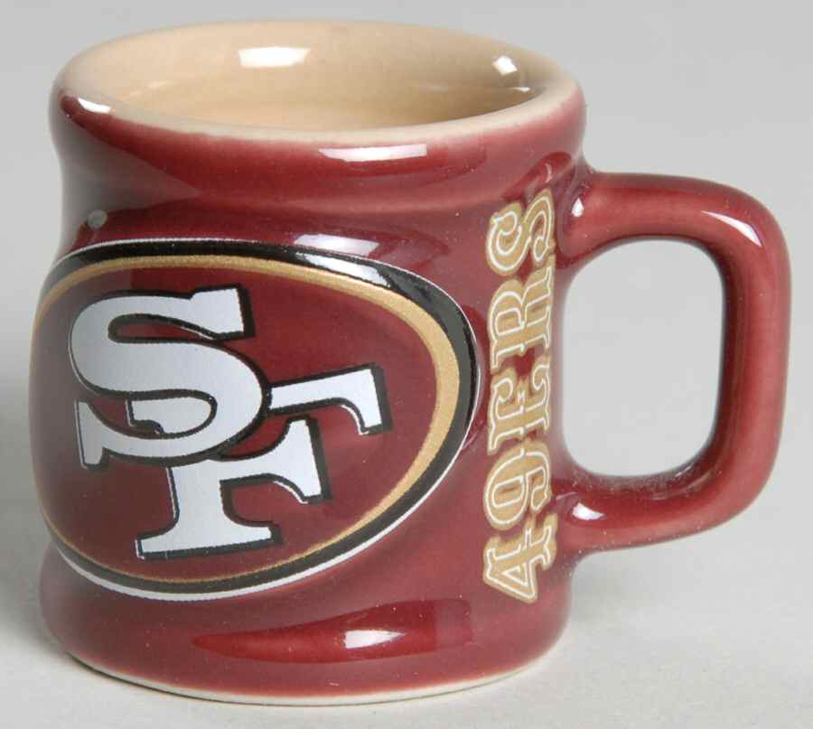 NFL Mini Mugs San Francisco 49ers - No Box by Encore-1