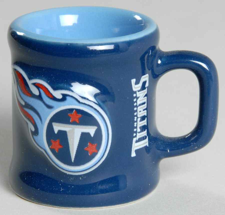 NFL Mini Mugs Tennesee Titans - No Box by Encore-1
