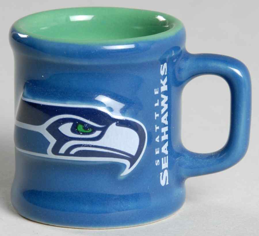 NFL Mini Mugs Seattle Seahawks - No Box by Encore-1