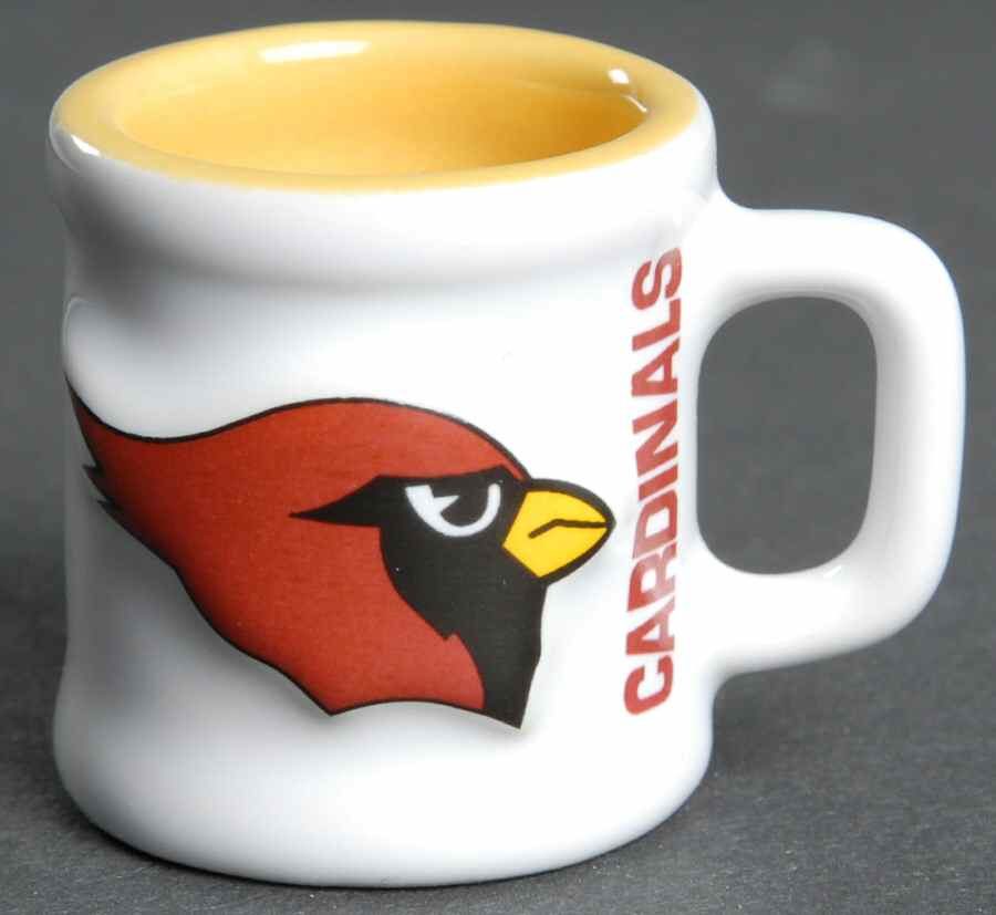 NFL Mini Mugs Arizona Cardinals - No Box by Encore-1