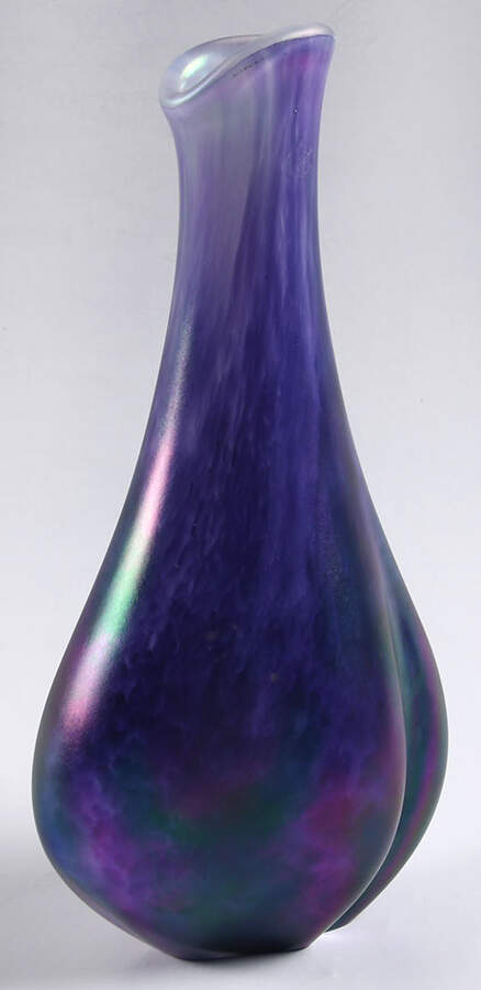 Eickholt Studios Giftware Purple Iridescent Vase - No Box by Eickholt Studios-1