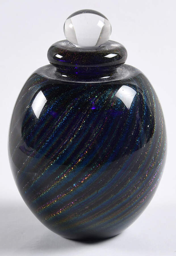 Eickholt Studios Giftware Purple Dichroic Swirl  - No Box by Eickholt Studios-1