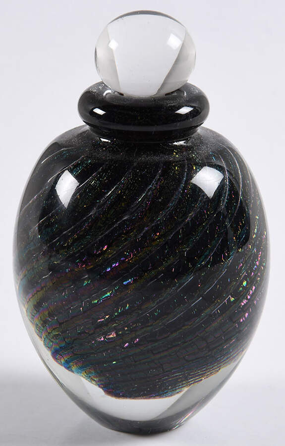 Eickholt Studios Giftware Purple Dichroic Swirl Small - No Box by Eickholt Studios-1