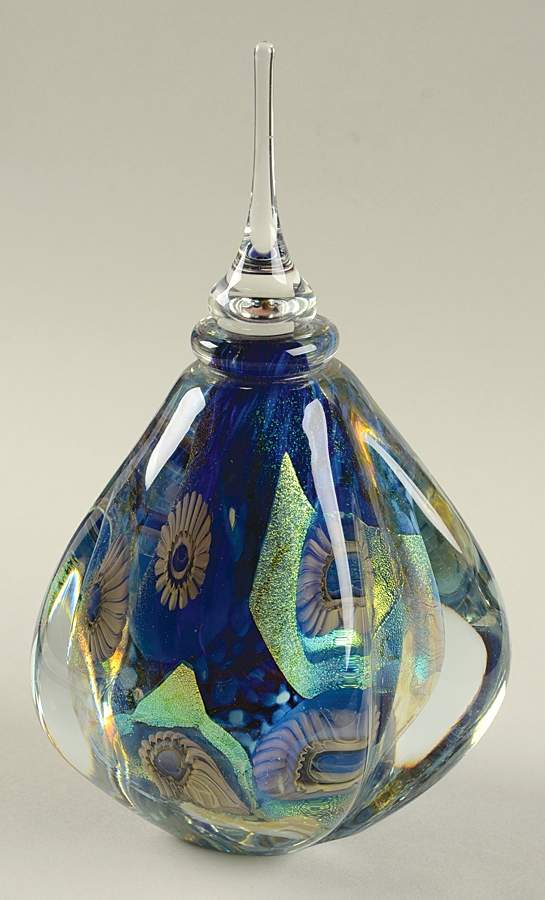 Eickholt Studios Giftware Tri Angle Perfume Bottle - No Box by Eickholt Studios-1