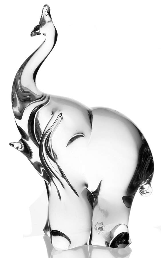 Eneryda Crystal Elephant-Medium - No Box by Eneryda Sweden-1