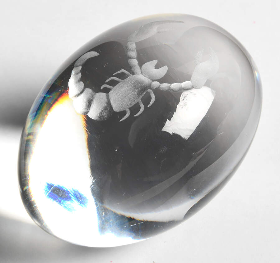 Crystal Paperweight Egg-Lobster - Boxed by Ekenas-1