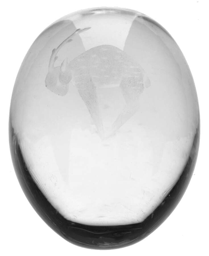 Zodiac Crystal Paperweights Capricorn-Goat - Boxed by Ekenas-1