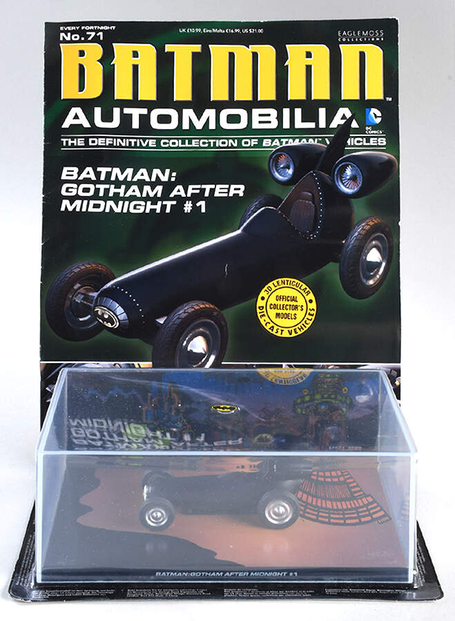 Batman Automobilia Collection Gotham After Midnight #1 - No Box by Eaglemoss-1