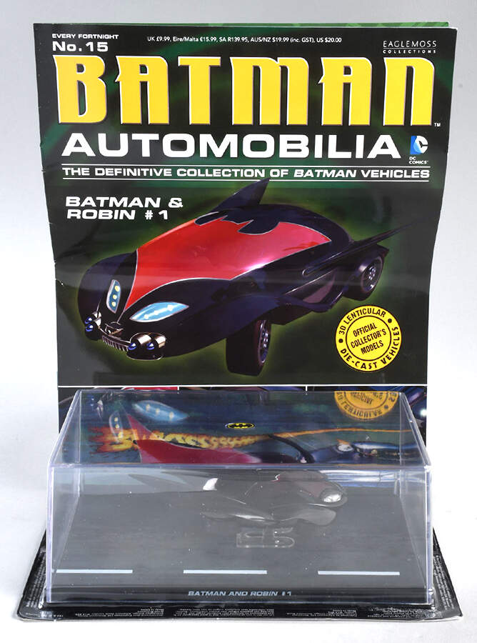 Batman Automobilia Collection Batman & Robin #1 - No Box by Eaglemoss-1
