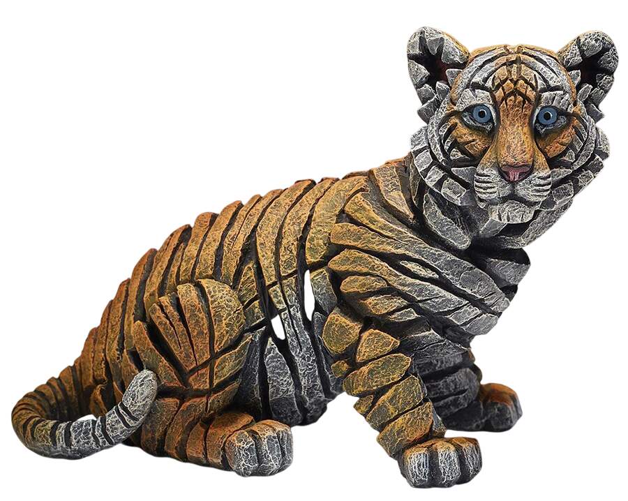 Born To Be Wild Tiger-Cub - Boxed by Edge Sculpture By Matt Buckley-1