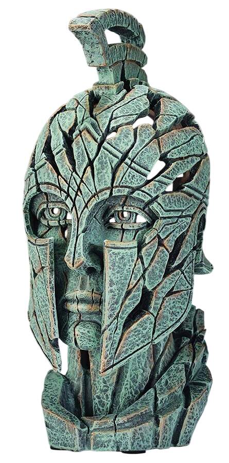People Spartan Bust-Miniature - No Box by Edge Sculpture By Matt Buckley-1