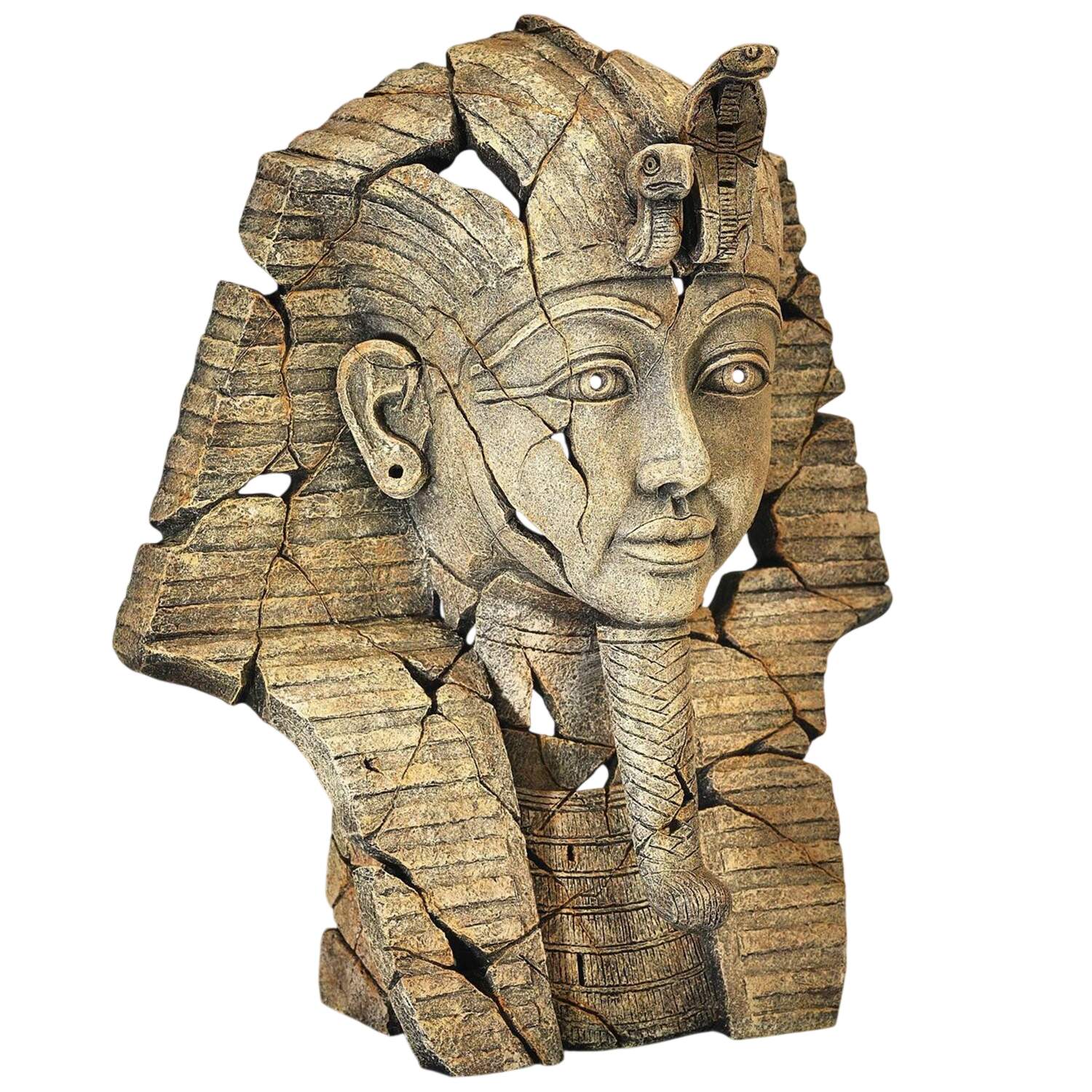 People Tutankhamun Bust - No Box by Edge Sculpture By Matt Buckley-1