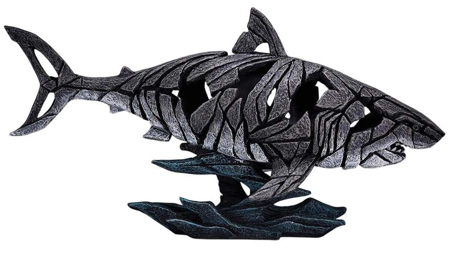 Marine Animals Shark-Gray White - Boxed by Edge Sculpture By Matt Buckley-1