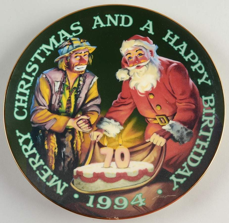 Emmett Kelly Jr Clown 70th Birthday - No Box by Flambro-1