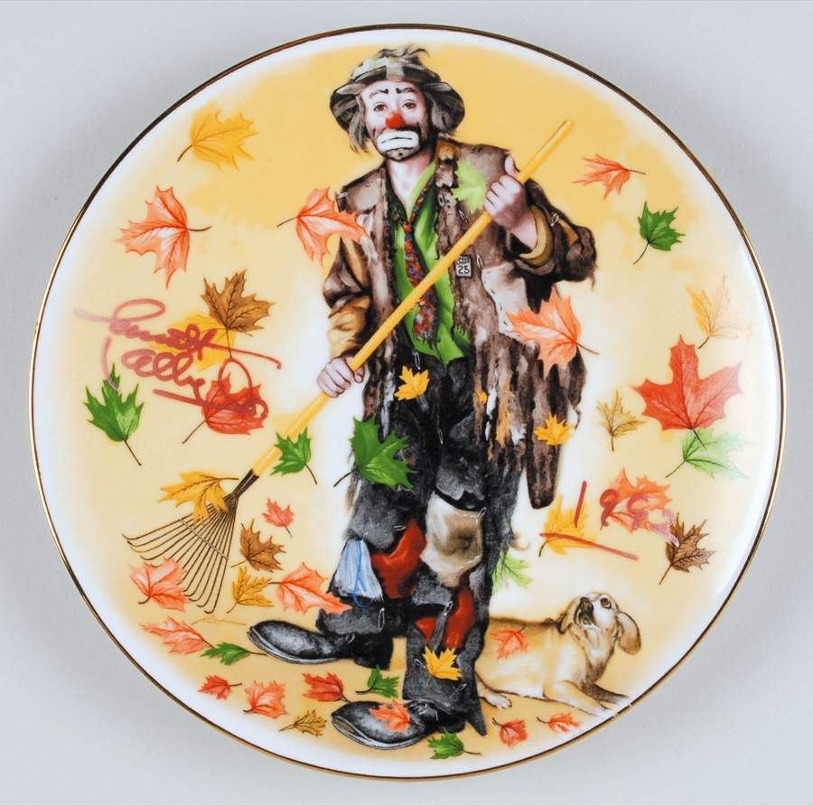 Emmett Kelly Jr Clown Autumn - No Box by Flambro-1