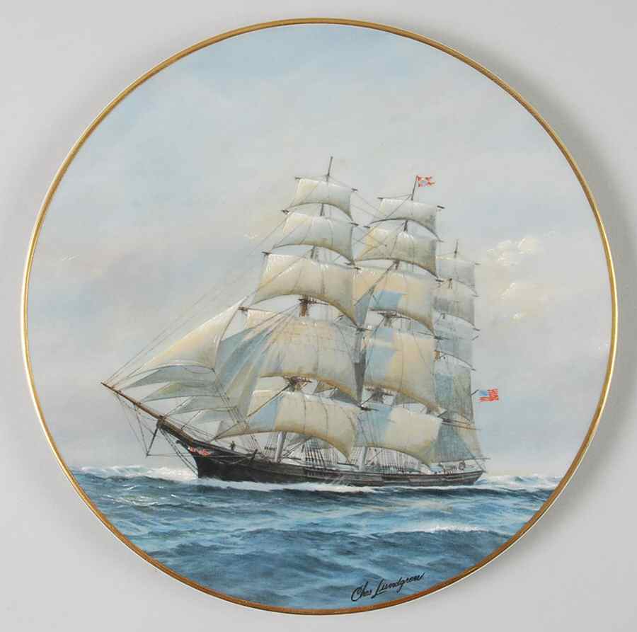 Golden Age of Sail Young America - No Box by Fleetwood Collection-1