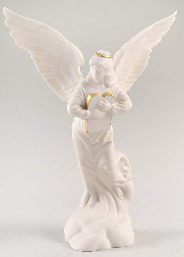 Franklin Mint Figurines Angel With Harp - Boxed by Franklin Mint-1