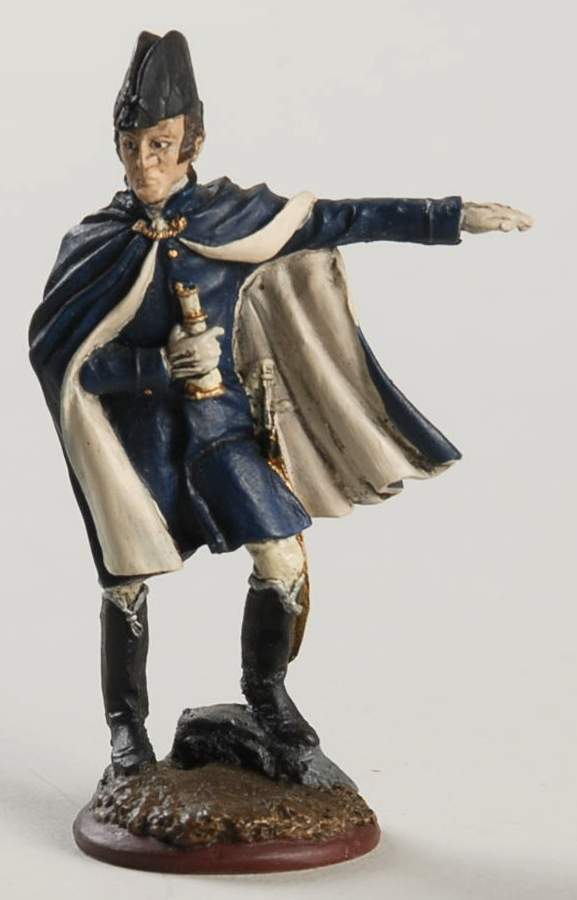 Regiments of Waterloo Duke Of Wellington - No Box by Franklin Mint-1