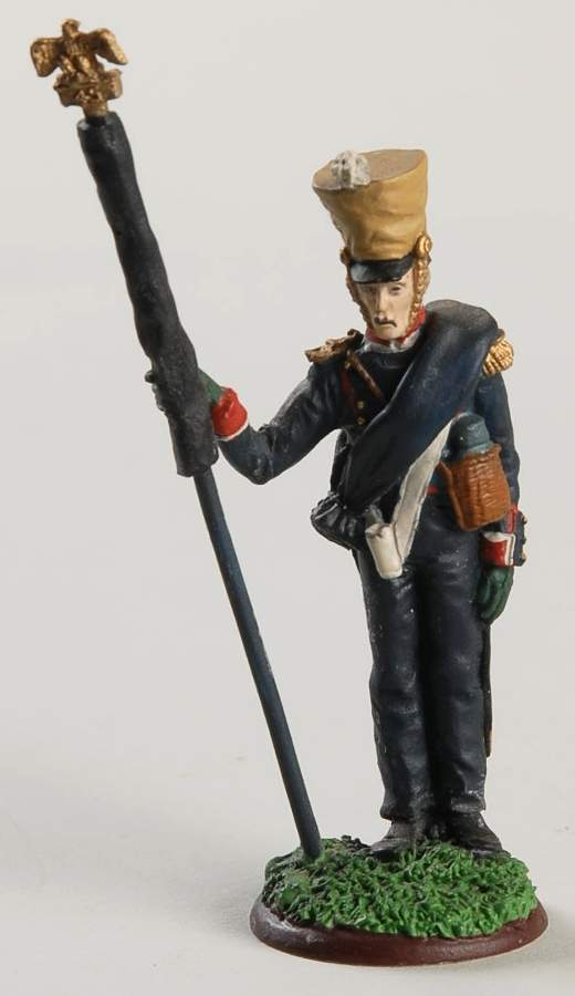 Regiments of Waterloo Lieutenant 45th Regiment - No Box by Franklin Mint-1
