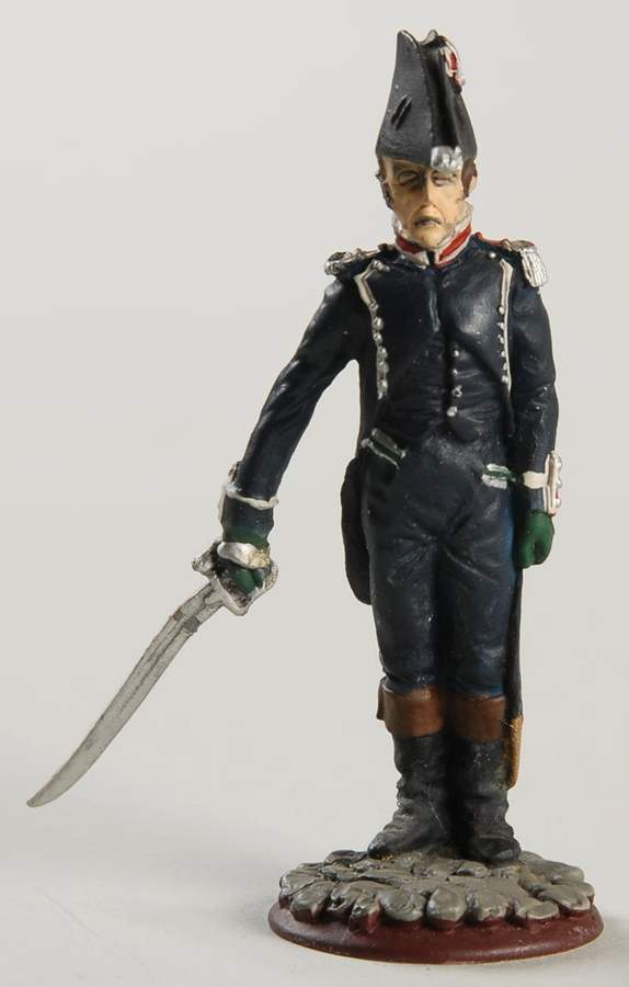 Regiments of Waterloo Sous-Lieutenant 1st Regiment - No Box by Franklin Mint-1