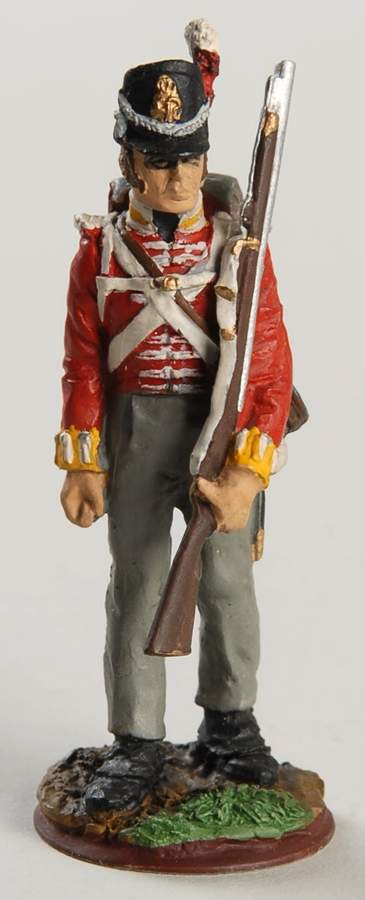 Regiments of Waterloo Private-44th Foot - No Box by Franklin Mint-1