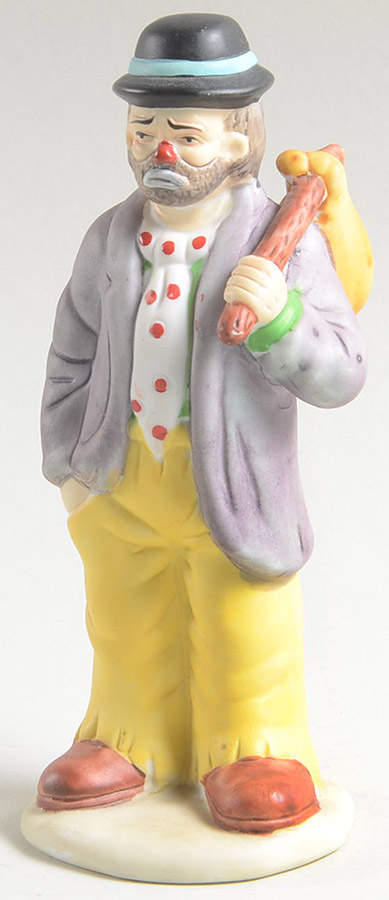 Emmett Kelly Jr Collection Mniatures Hobo - No Box by Flambro-1