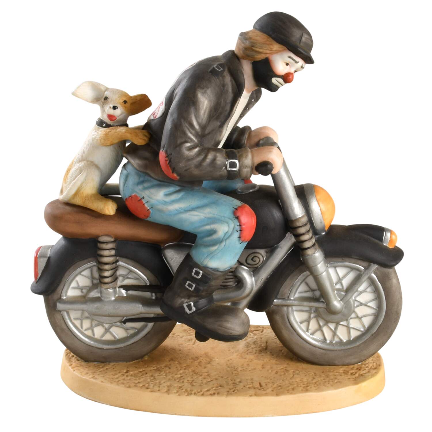 Emmett Kelly Jr-Professionals The Biker - Boxed by Flambro-1