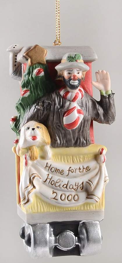 Emmett Kelly Jr Ornaments Home For The Holidays - Boxed by Flambro-1