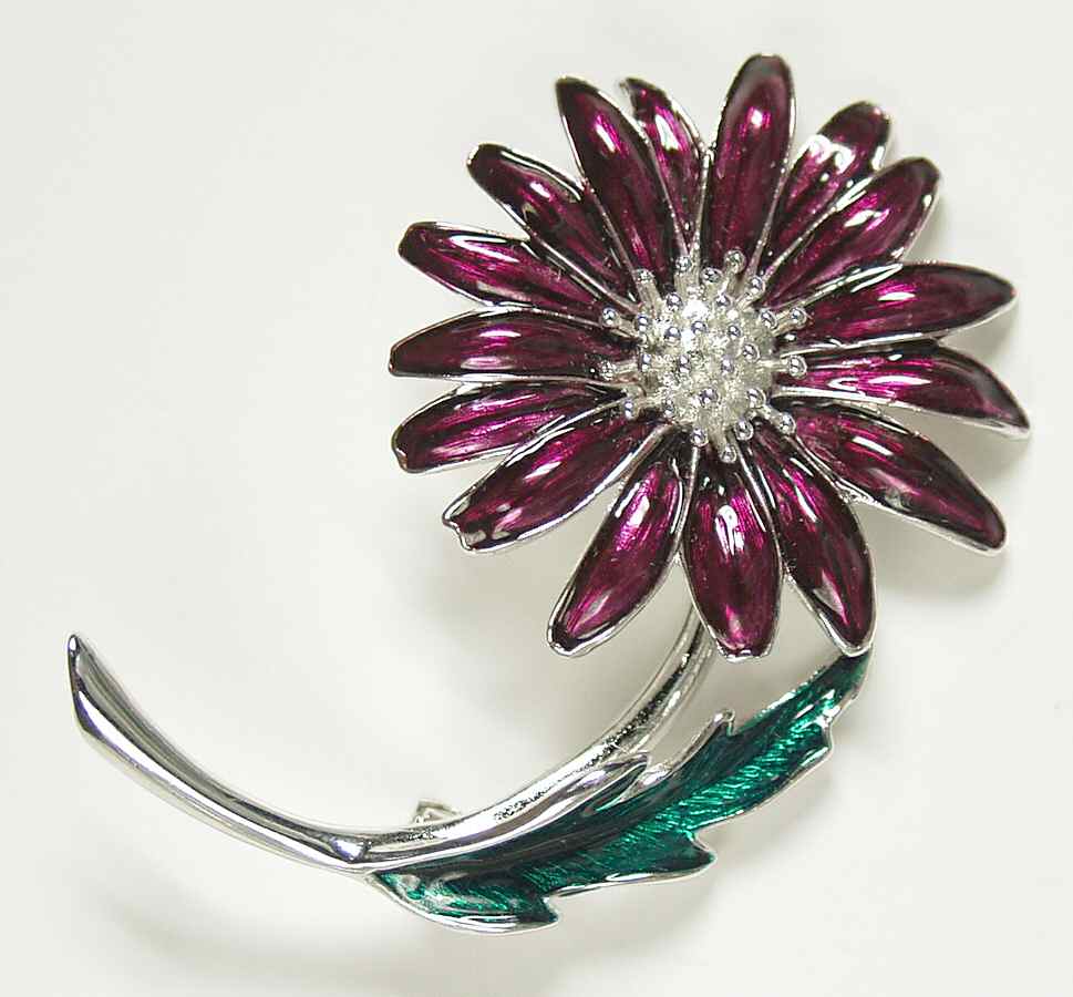 Fine Enamels Jewelry Chrysanthemum-Pink - Boxed by Fine Enamels-1