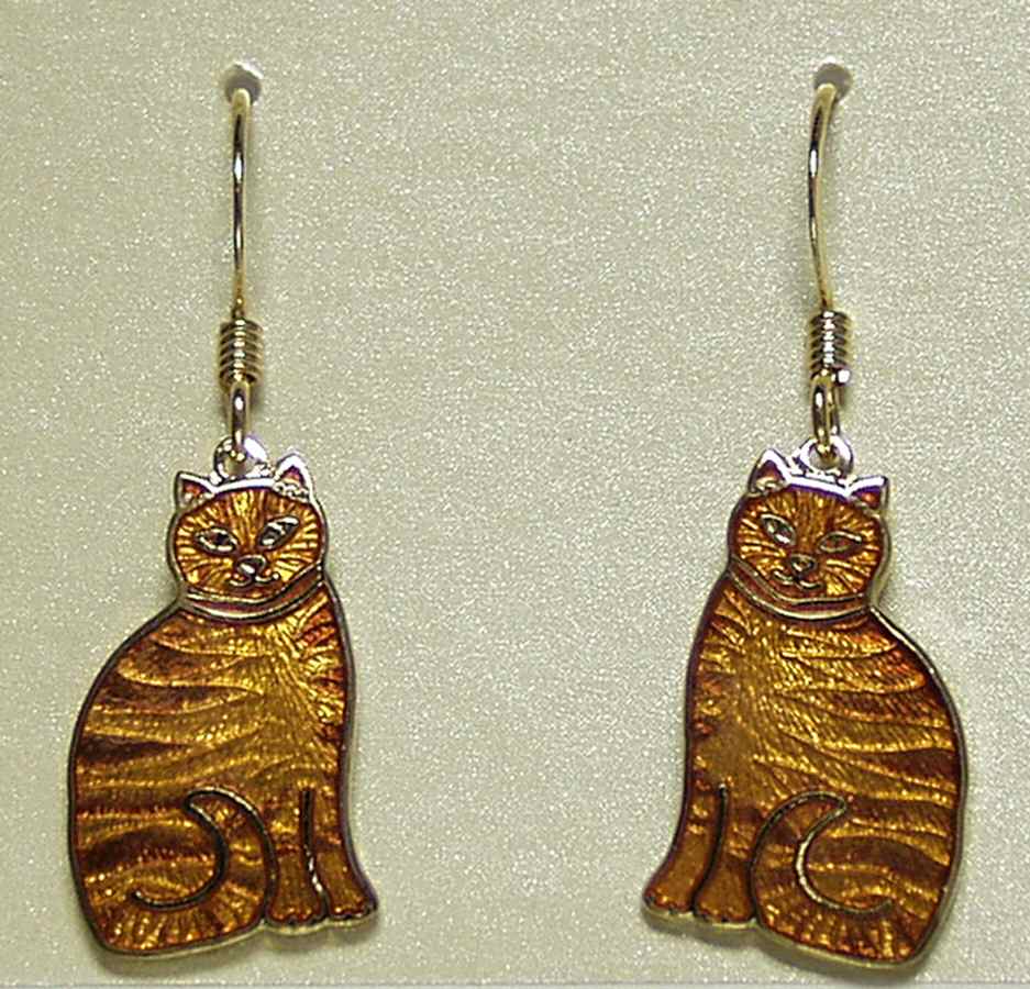 Fine Enamels Jewelry Cat-Ginger - Boxed by Fine Enamels-1