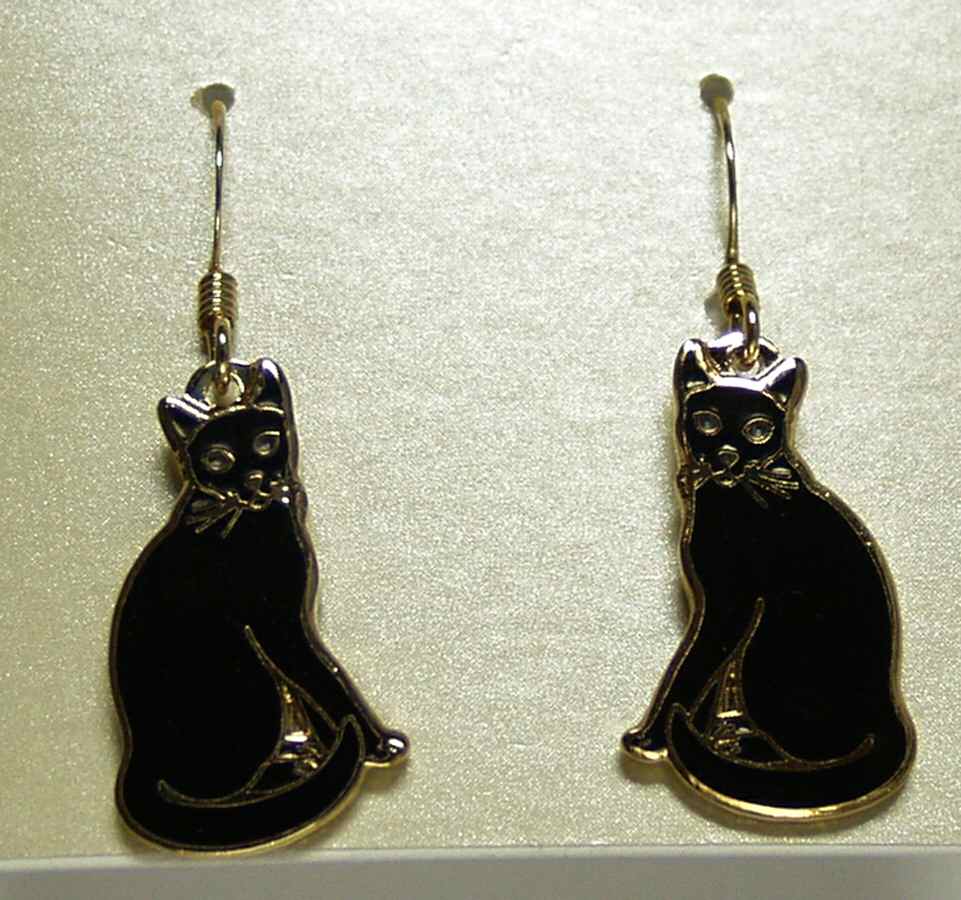 Fine Enamels Jewelry Black Cat - Boxed by Fine Enamels-1