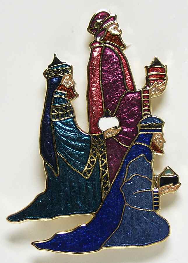 Fine Enamels Jewelry 3 Wise Men Christmas - Boxed by Fine Enamels-1