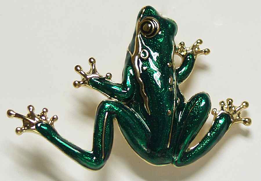 Fine Enamels Jewelry Frog - Boxed by Fine Enamels-1