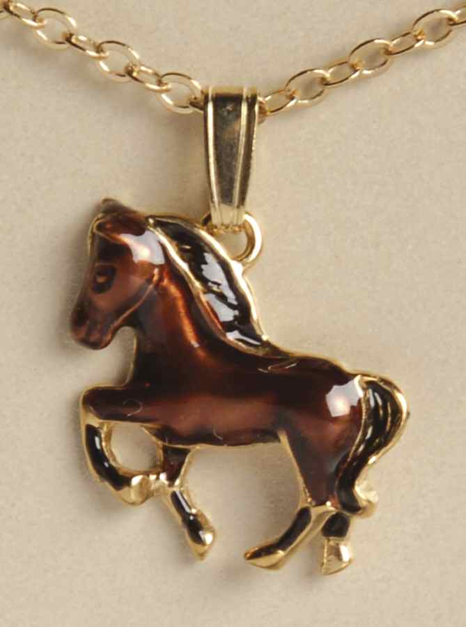 Fine Enamels Jewelry Horse-Chestnut - No Box by Fine Enamels-1