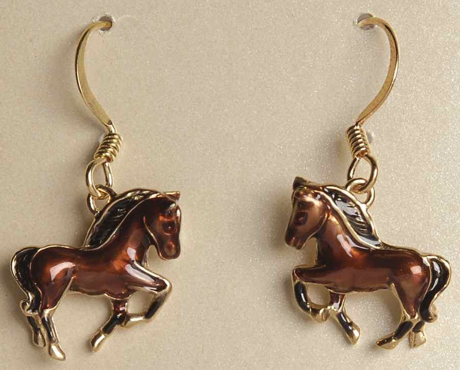 Fine Enamels Jewelry Horse-Chestnut - No Box by Fine Enamels-1