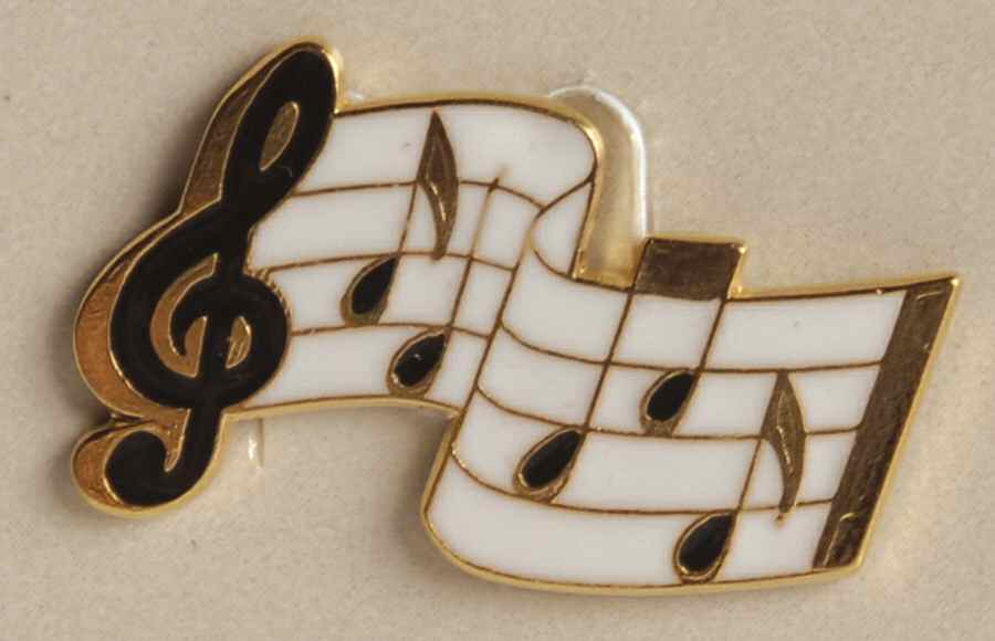 Fine Enamels Jewelry Music Staff - No Box by Fine Enamels-1