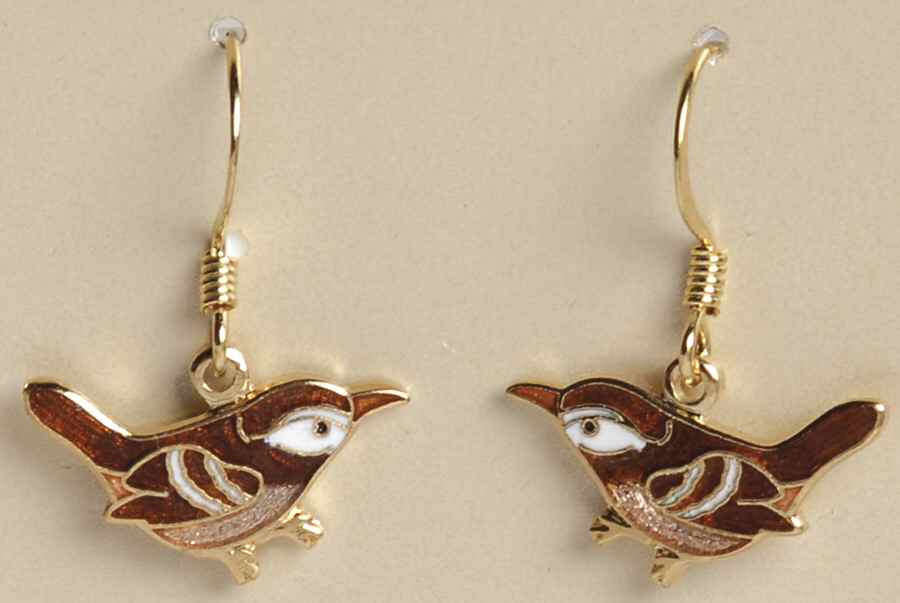 Fine Enamels Jewelry Carolina Wren - No Box by Fine Enamels-1