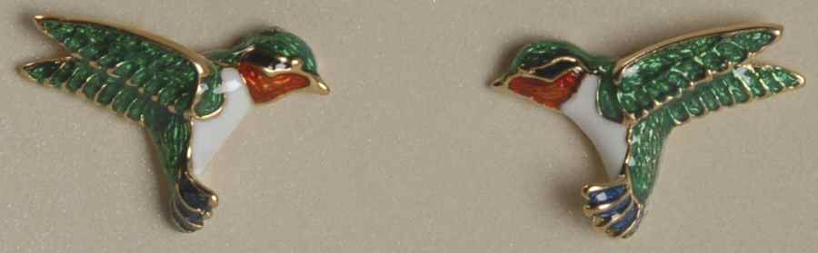 Fine Enamels Jewelry Hummingbird 3-D - No Box by Fine Enamels-1
