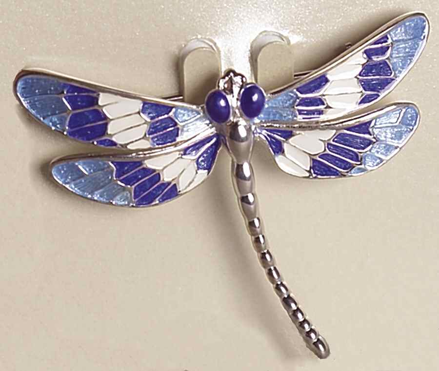Fine Enamels Jewelry Dragonfly-Light Blue - No Box by Fine Enamels-1