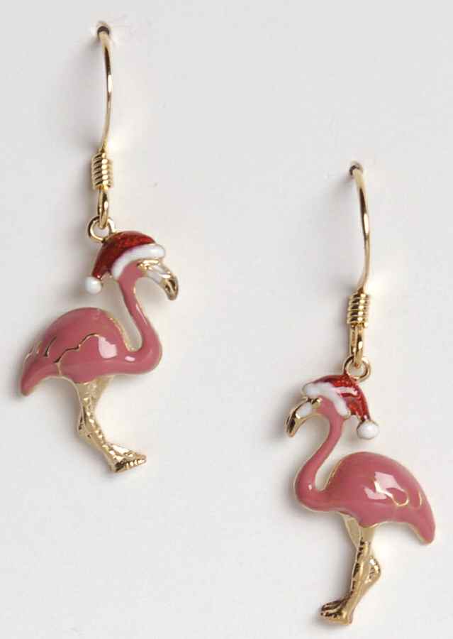 Fine Enamels Jewelry Christmas Flamingo - No Box by Fine Enamels-1