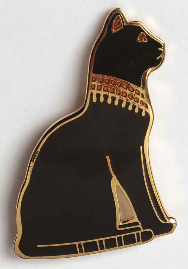 Fine Enamels Jewelry Egyptian Cat - No Box by Fine Enamels-1
