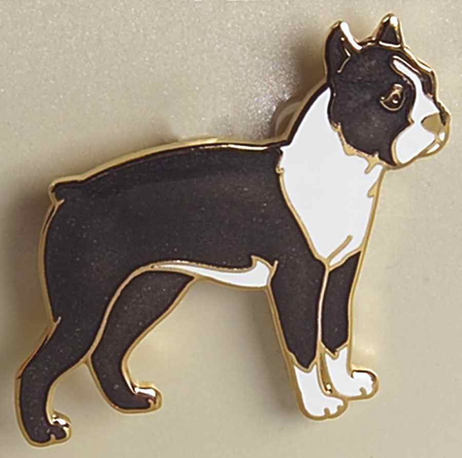 Fine Enamels Jewelry Boston Terrier - No Box by Fine Enamels-1