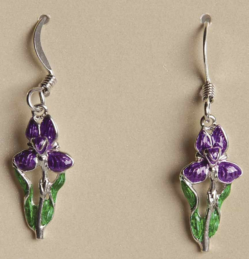 Fine Enamels Jewelry Iris-Purple - No Box by Fine Enamels-1