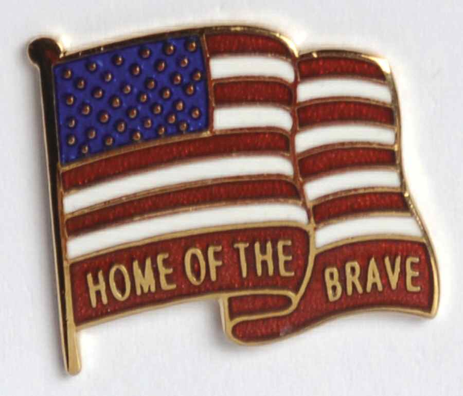 Fine Enamels Jewelry Home Of The Brave - No Box by Fine Enamels-1