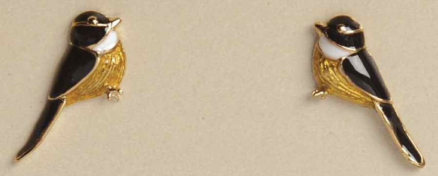 Fine Enamels Jewelry Chickadee 3-D - No Box by Fine Enamels-1