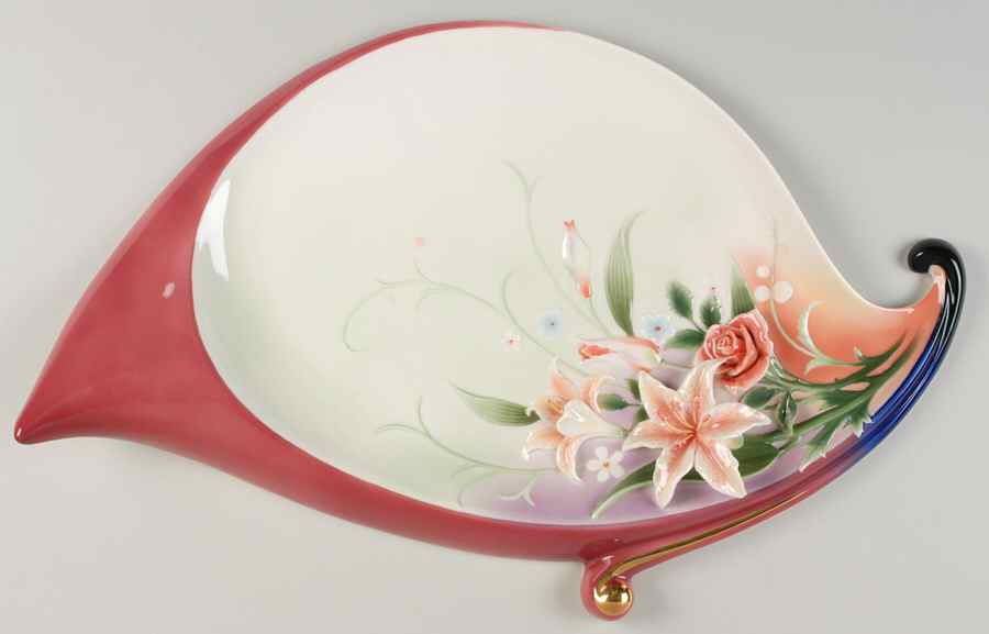 Flora & Flutter Platter - No Box by Franz Collection-1