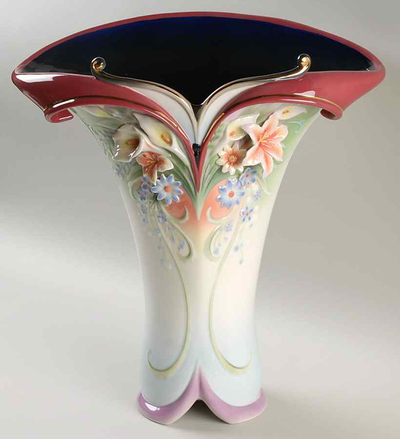 Flora & Flutter Vase - Boxed by Franz Collection-1