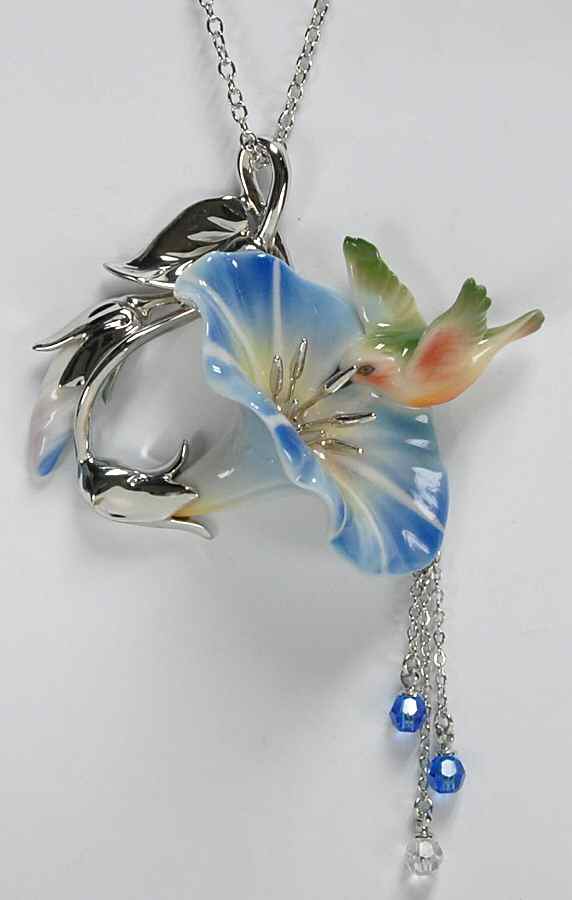 Franz Jewelry Hummingbird-Necklace - No Box by Franz Collection-1