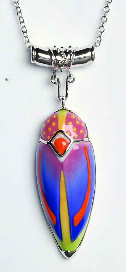 Franz Jewelry Amulet Beetle-Pendant - No Box by Franz Collection-1